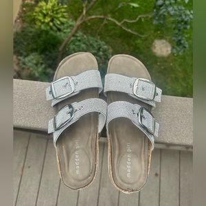 Rhinestone knockoff Birkenstocks